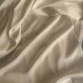 Baltas dirbtinis šilkas „Armani Silk“